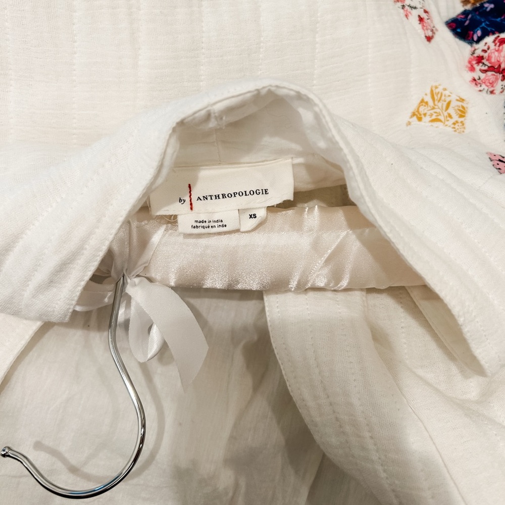 Anthropologie Patchwork Wrap Jacket - Xs - image 6
